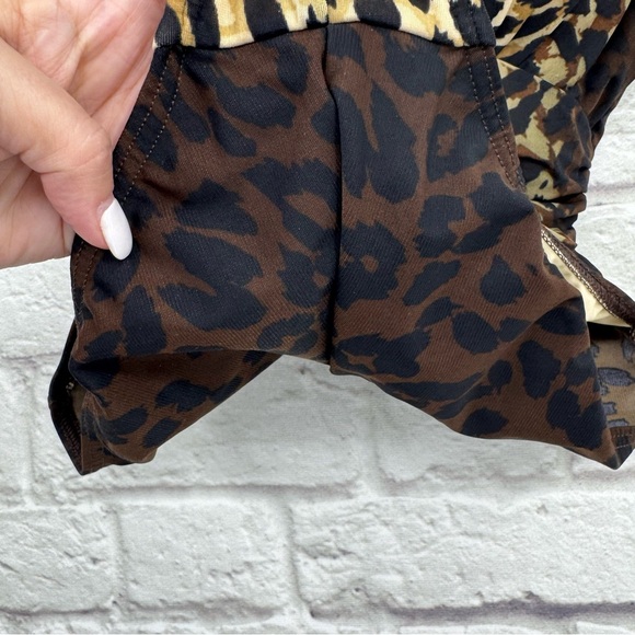 Miraclesuit Size 10 Skin City Sonatina Leopard Print Ruched One-Piece Swimsuit - Picture 5 of 13